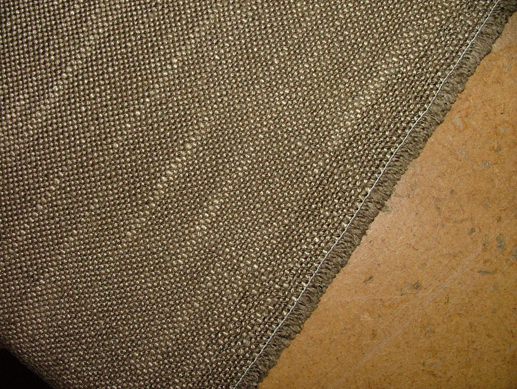 Romo Linen Blend Fabric Leoni Cocoa Upholstery Cushion RRP £477.90  - 5.9 Metres7