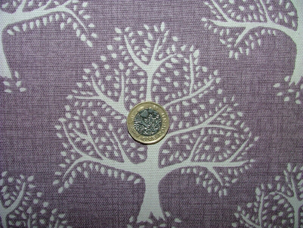 3.2 Metres Great Oak Tree Acanthus Cotton Fabric Cushion Curtain Upholstery