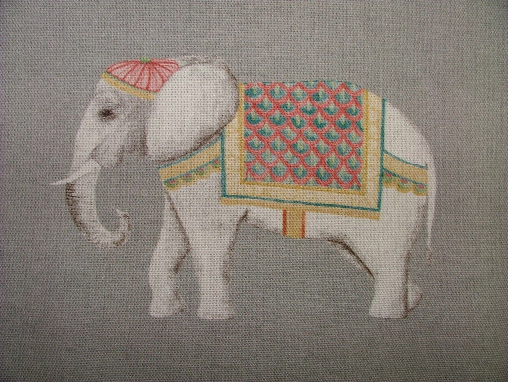 Jaipur Indian Elephant Grey 100% Cotton Curtain Upholstery Cushion Blind Fabric