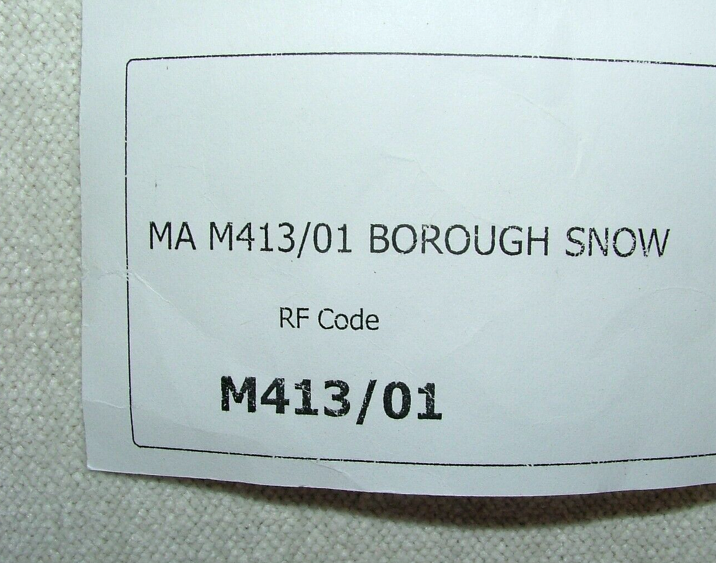 2 Metre Mark Alexander Borough Snow Fabric Curtain Upholstery Cushion RRP£261.00