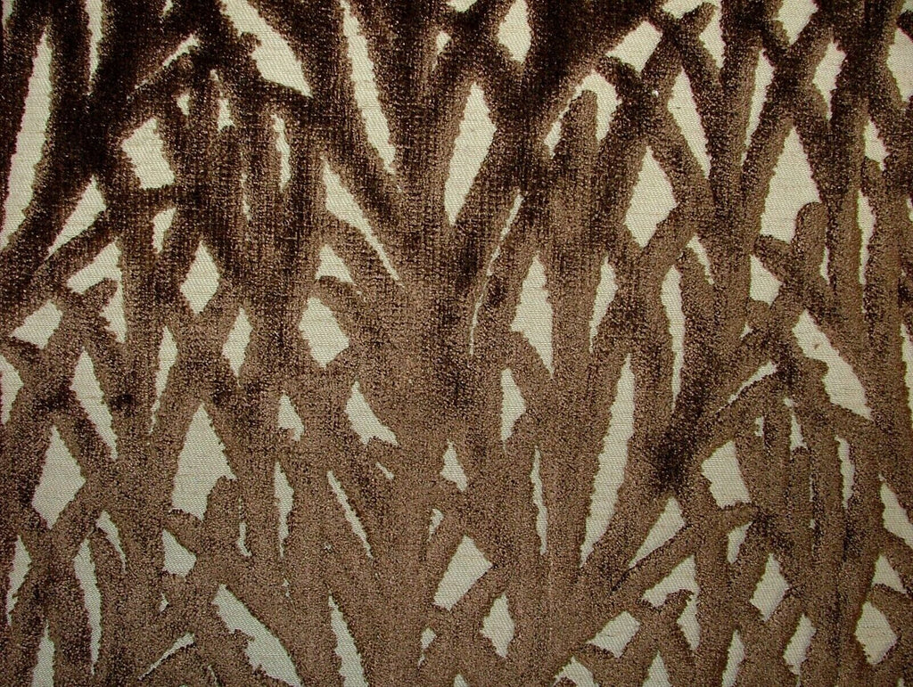 Arboretum Bark Extra Thick Plush Velvet Curtain Upholstery Cushion Fabric