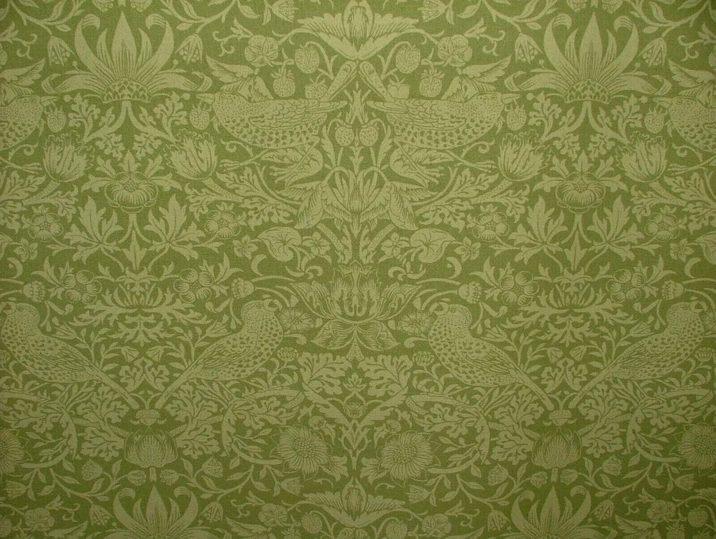 32 Metre William Morris Strawberry Thief Apple Curtain Upholstery Cushion Fabric