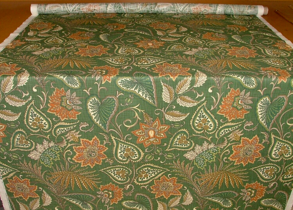 3.5 Metres iLiv Silk Road Spruce Cotton Fabric Cushion Curtain Upholstery