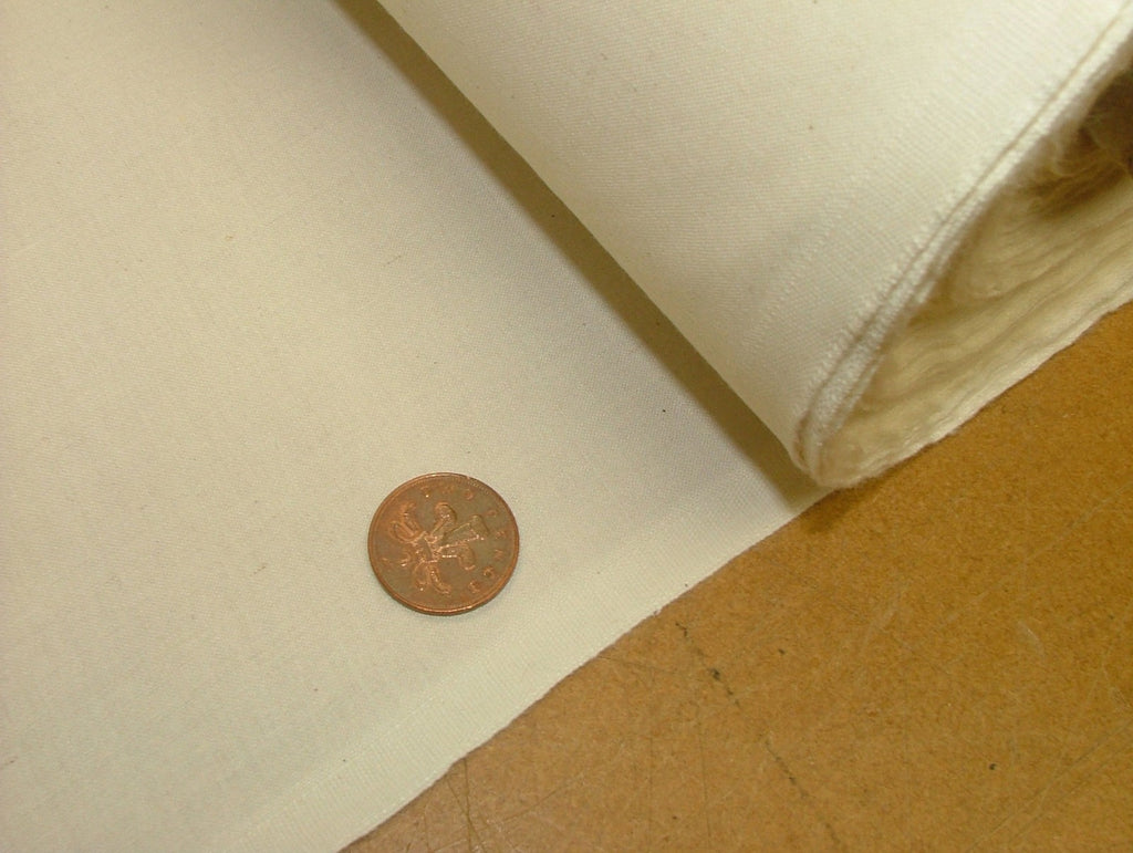 10m Cream Woven Flame Retardant Calico Fabric Ideal For Backdrop Use And Crafts3