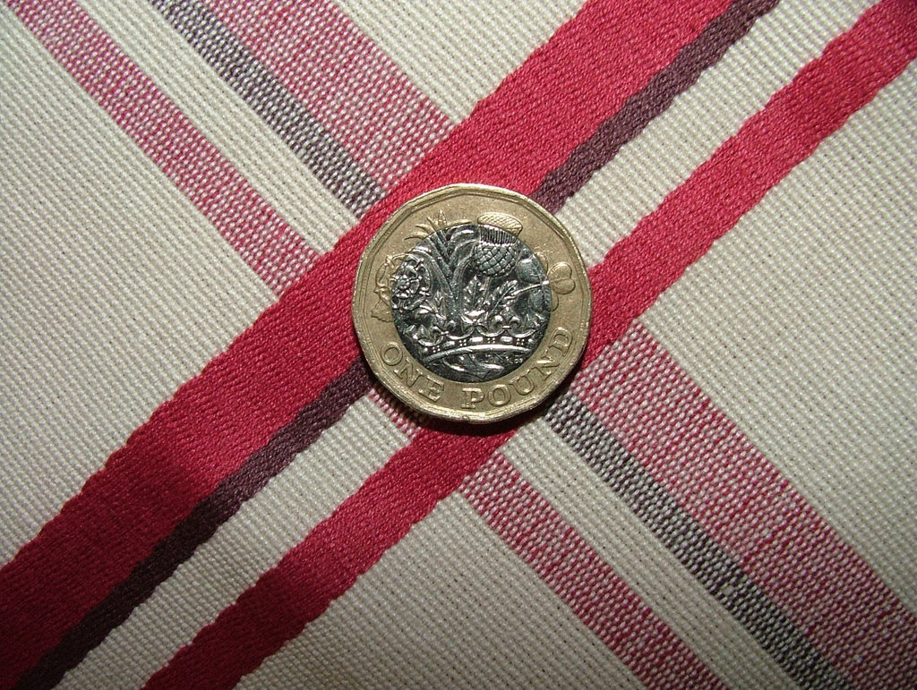 Romo Curtain Upholstery Fabric Quincey Redcurrant Woven Check - 14 Metres12