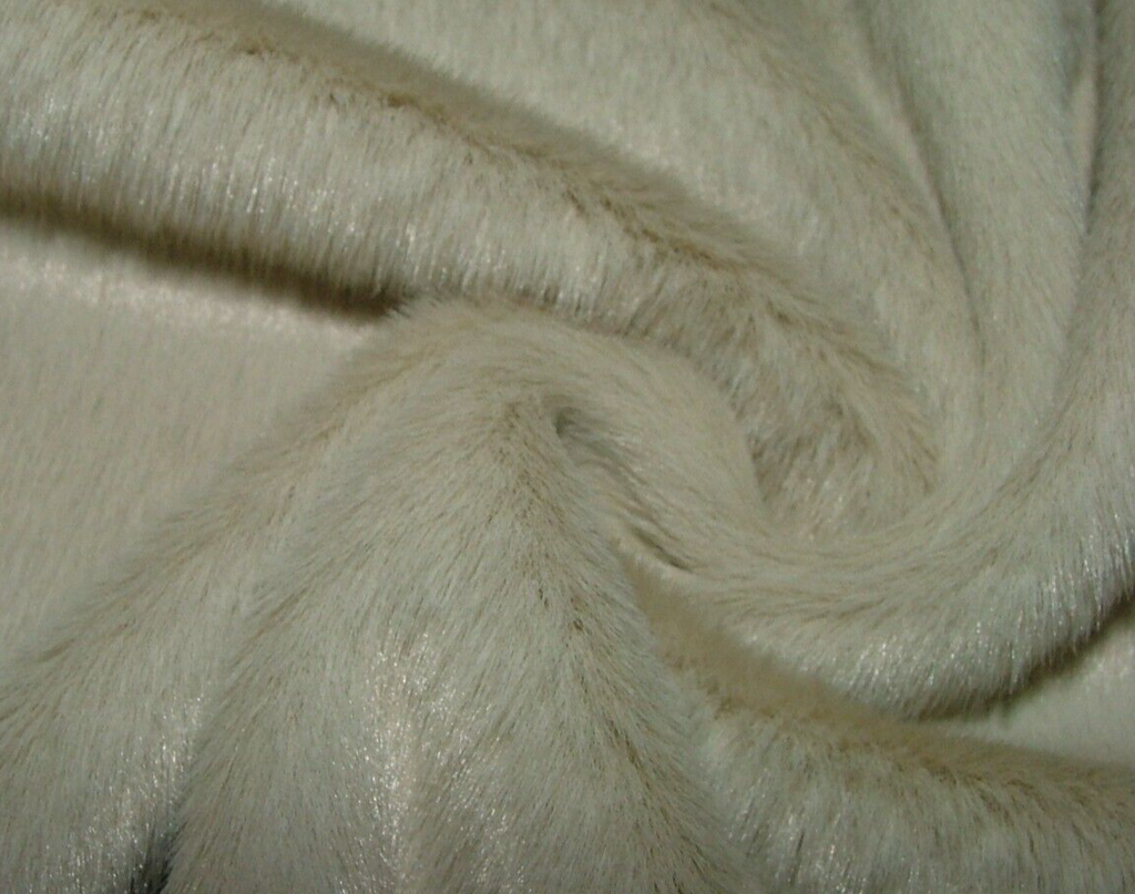 90cms Romo Zinc Benjamin Linen Faux Fur  Fabric Upholstery RRP £108.00