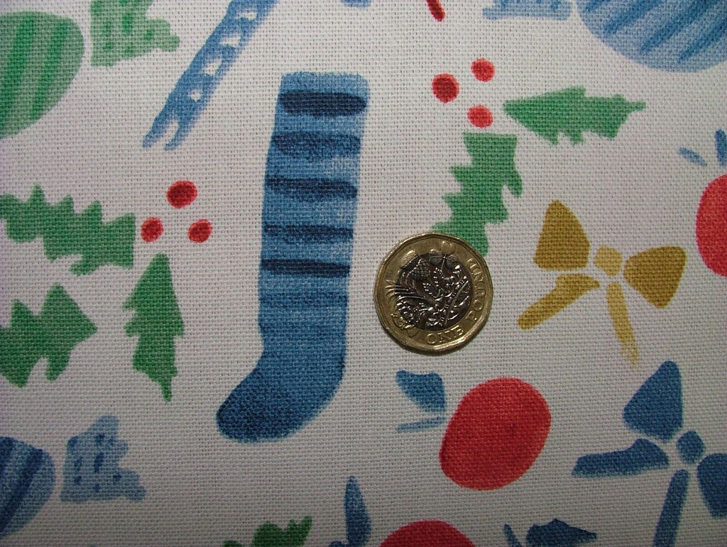 John Lewis Stocking Filler  Curtain Upholstery Cushion Craft Christmas Fabric