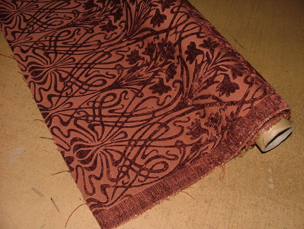 1.1 Metres iLiv Tiverton Cayenne Chenille Fabric Upholstery Cushion Curtain8