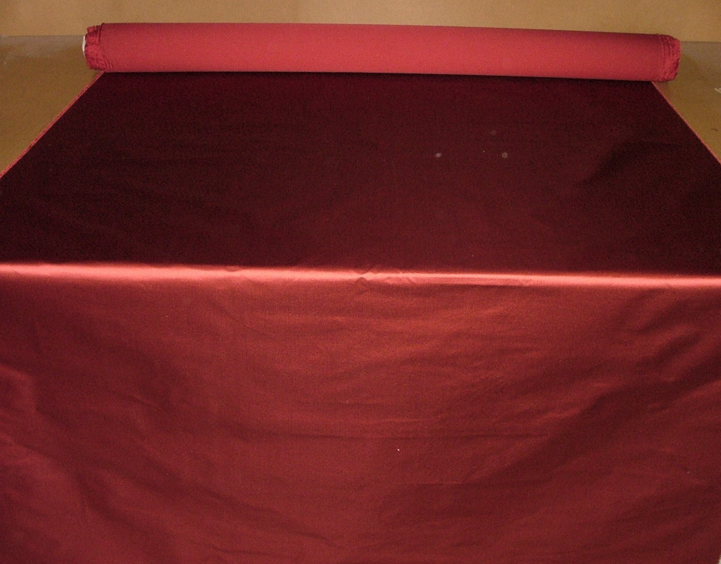 Silk Blend Curtain Fabric Marvic Textiles Pluto Red RRP £2750.00  -  20 Metres0