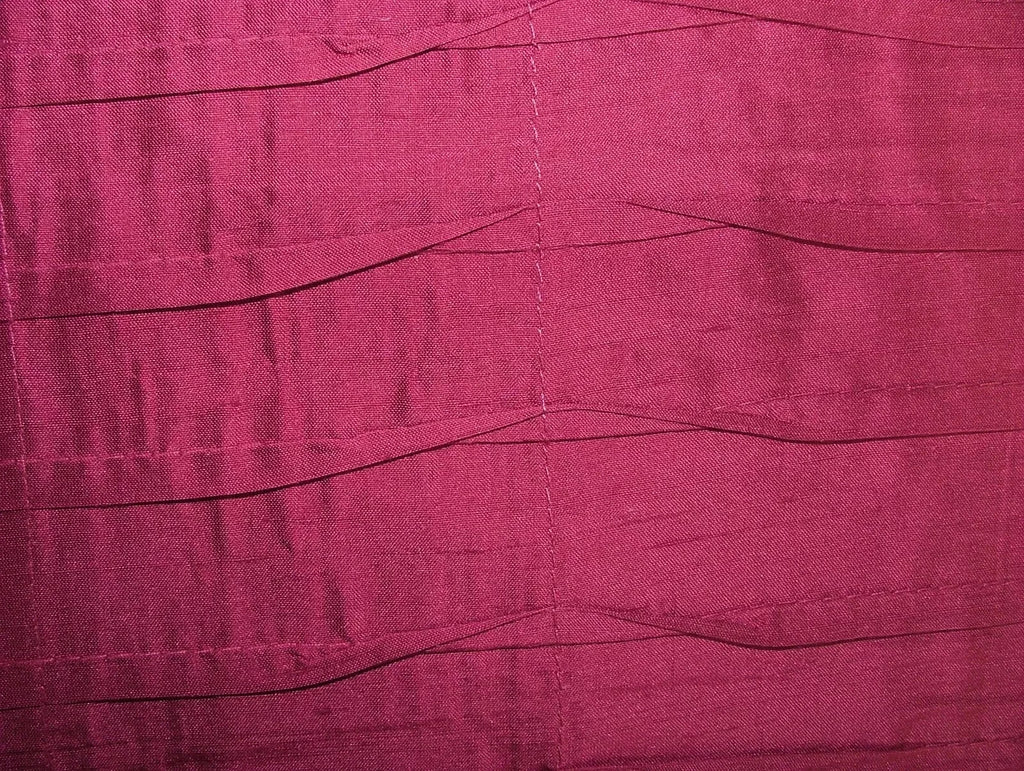 Romo Silk Curtain Fabric Azalea Pink Pleated Upholstery Cushion  - 19.5 Metres8