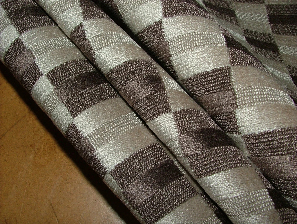 Romo Upholstery Velvet Fabric - Clarence Mole - Extra Thick 13.5 Metre Roll13