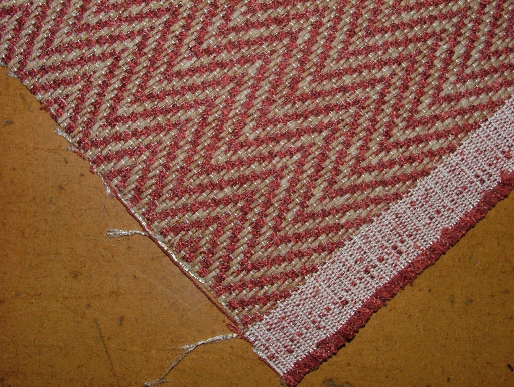 1.6 Metres iLiv Summit Ruby Heavy Woven Fabric Cushion Curtain Upholstery2