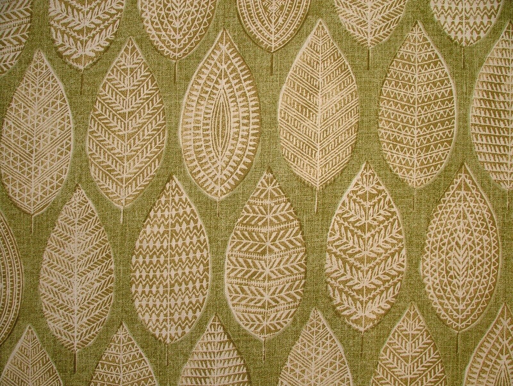 2.4 Metres iLiv Malabar Pistachio Woven Cotton Fabric Cushion Curtain Upholstery