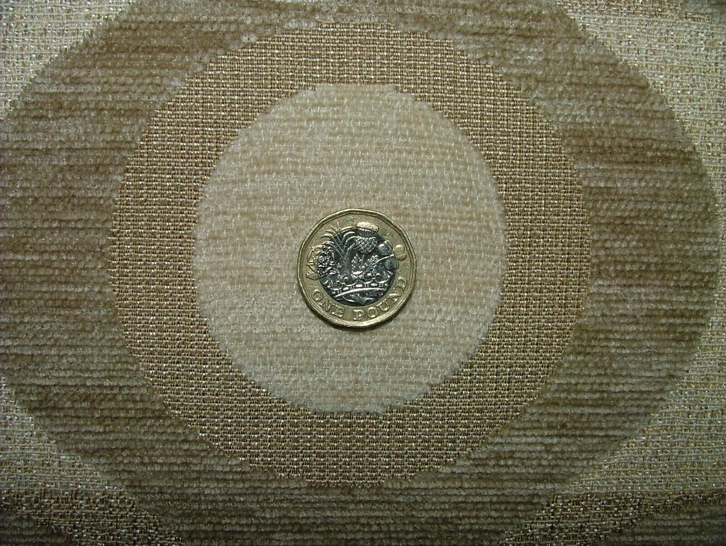 21 Metres Geometric Plush Chenille Fabric Curtain Upholstery Cushion RRP £945.00