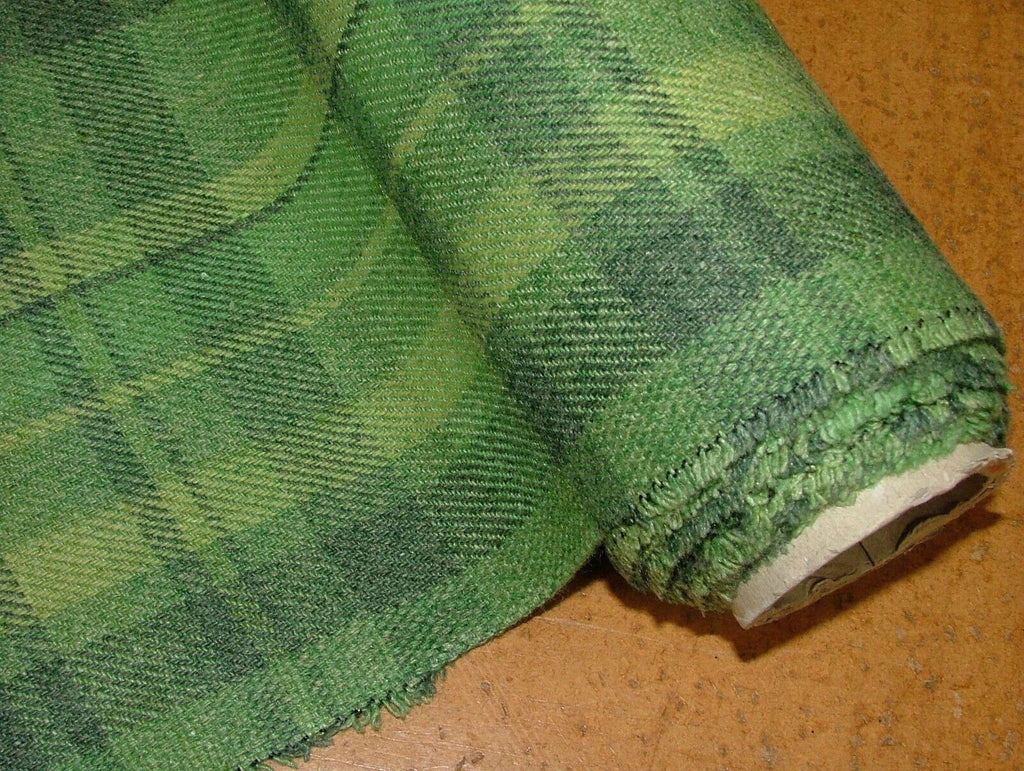 Hunter Highland Wool Blend Tartan Check Upholstery Grade Curtain Cushion Fabric