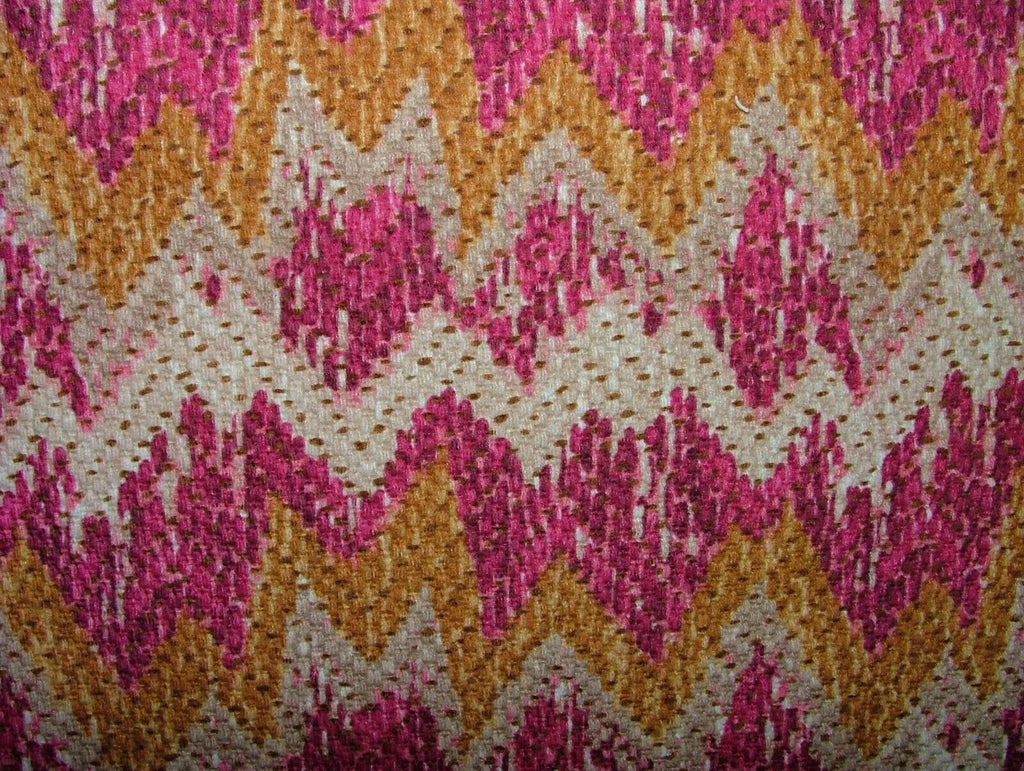 2.5 Metres ILiv Tanvi Cerise Woven Cotton Fabric Cushion Curtain Upholstery