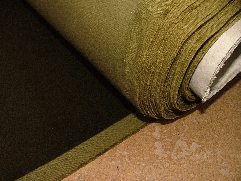 13.6 Metres Romo Frieda Olivette Velvet Fabric Curtain Upholstery RRP £1700.003