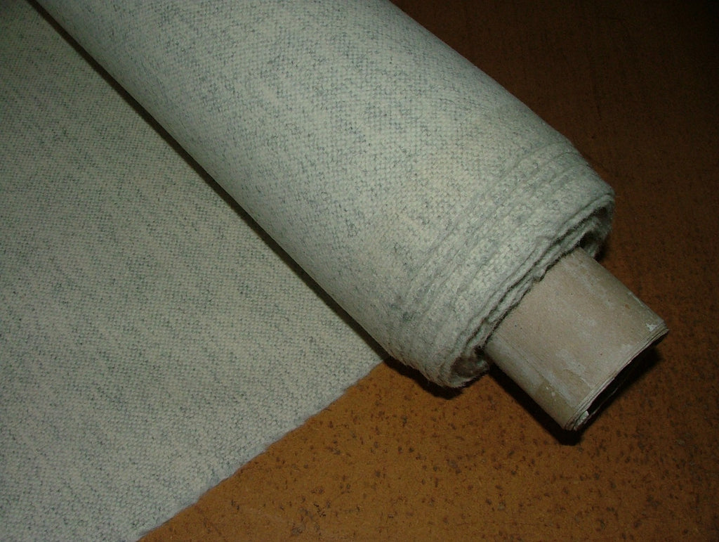 100% Wool Upholstery Fabric Romo Marl Grey Flame Retardant - 7.2 Metre Roll1