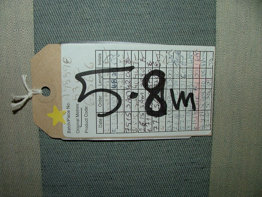 Linen Blend Curtain Fabric By Marvic Textiles  Aquarelle Indigo - 5.8 Metres5