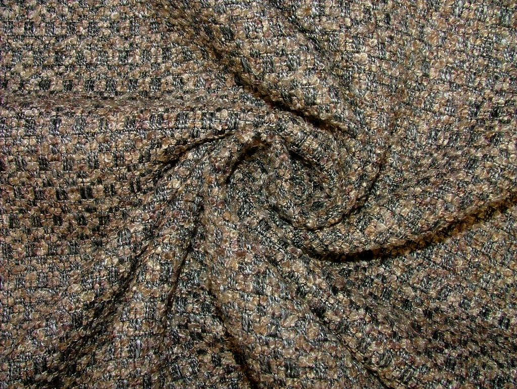 3 Metres iLiv Soll Pewter Thick Boucle Luxury Fabric Curtain Upholstery Cushion