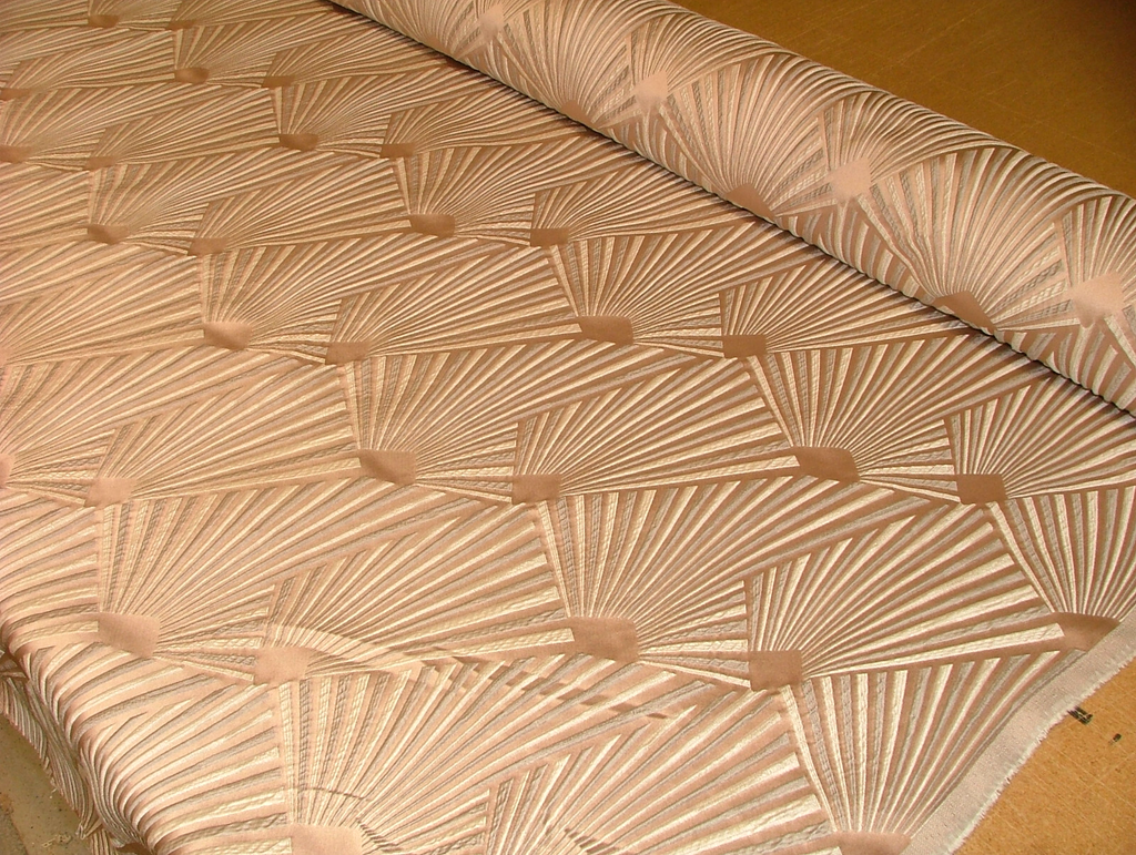 2 Metres iLiv Jazz Coral Woven Jacquard Curtain Upholstery Cushion Fabric3