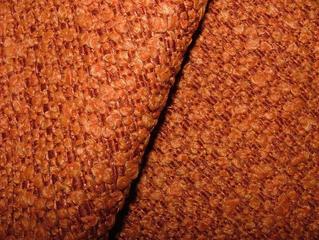 2.2 Metres iLiv Arlo Orange Thick Boucle Fabric Upholstery Cushion Multi Use