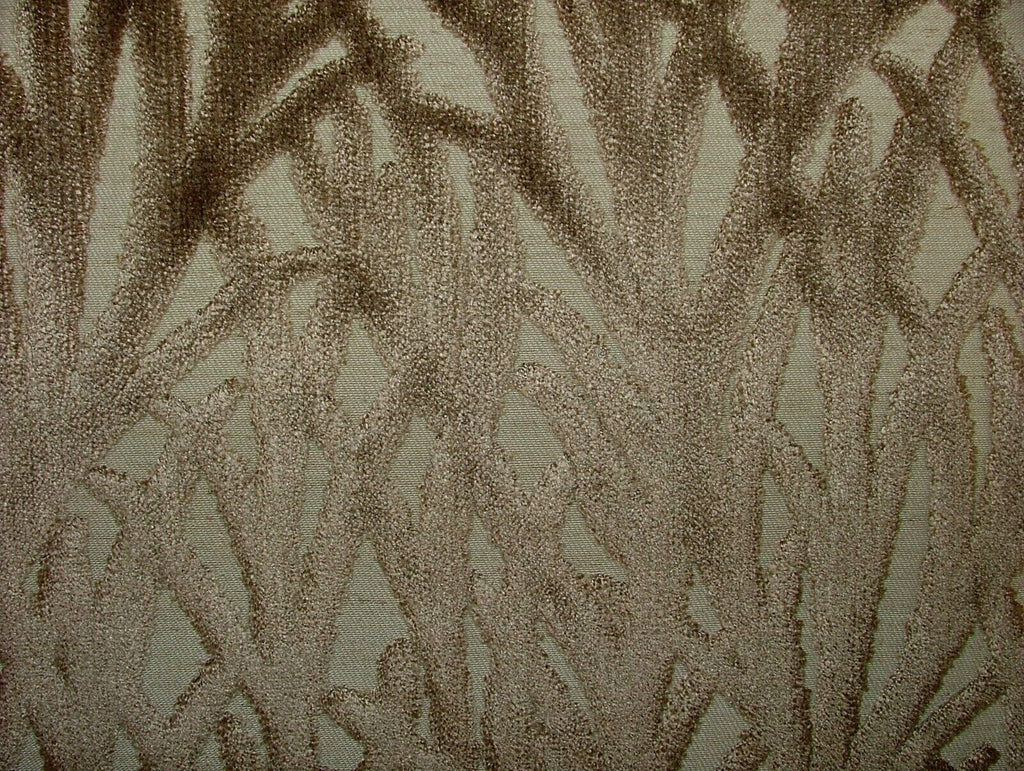 Arboretum Taupe Extra Thick Plush Velvet Curtain Upholstery Cushion Fabric