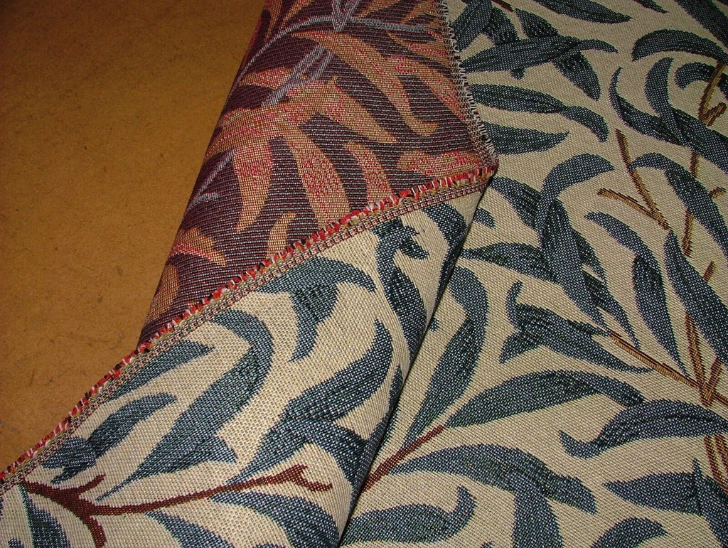 William Morris Willow Bough Blue Tapestry Curtain Upholstery Cushion Fabric