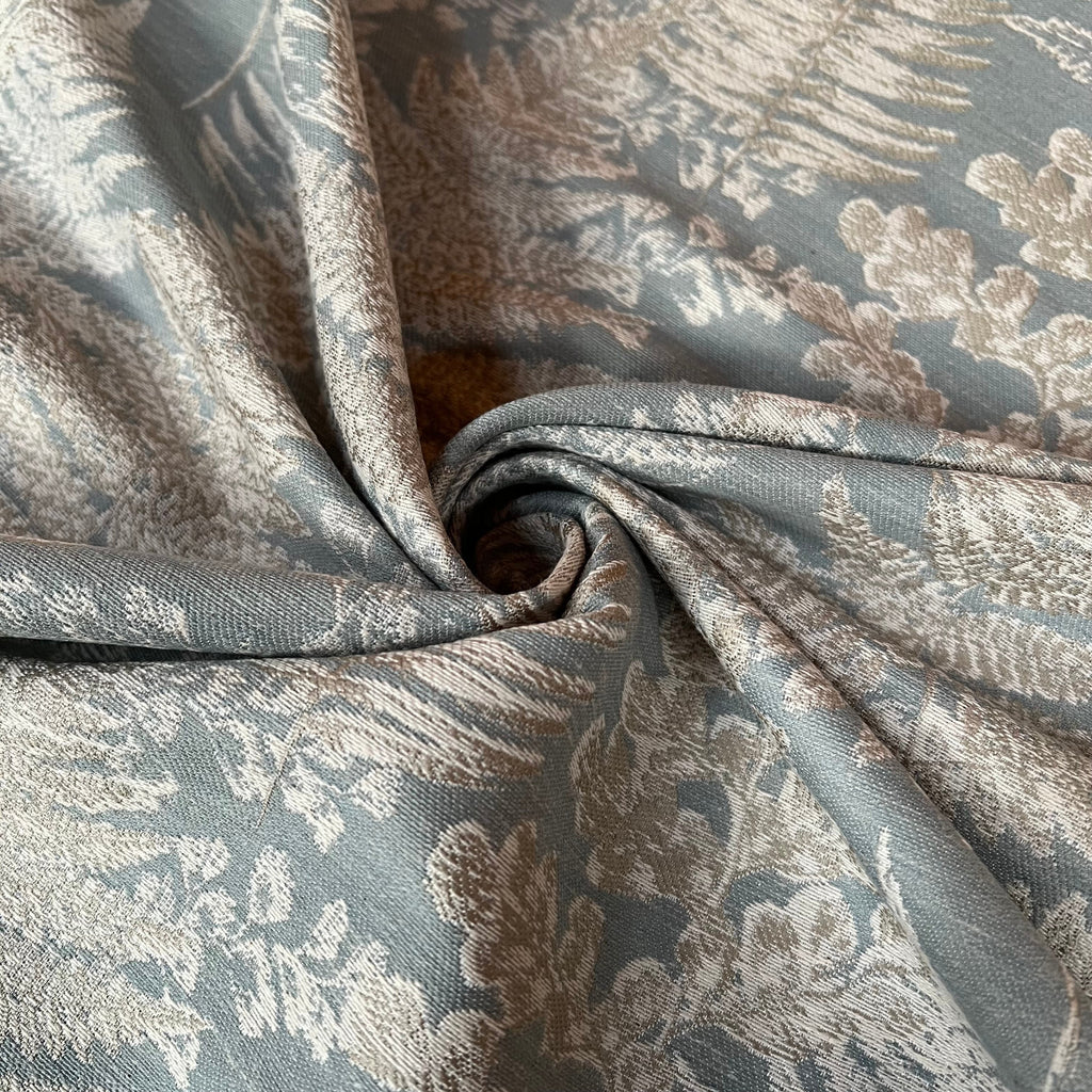 0.9 Metres Woodland Walk Denim Jacquard Fabric Upholstery Cushion Curtain6