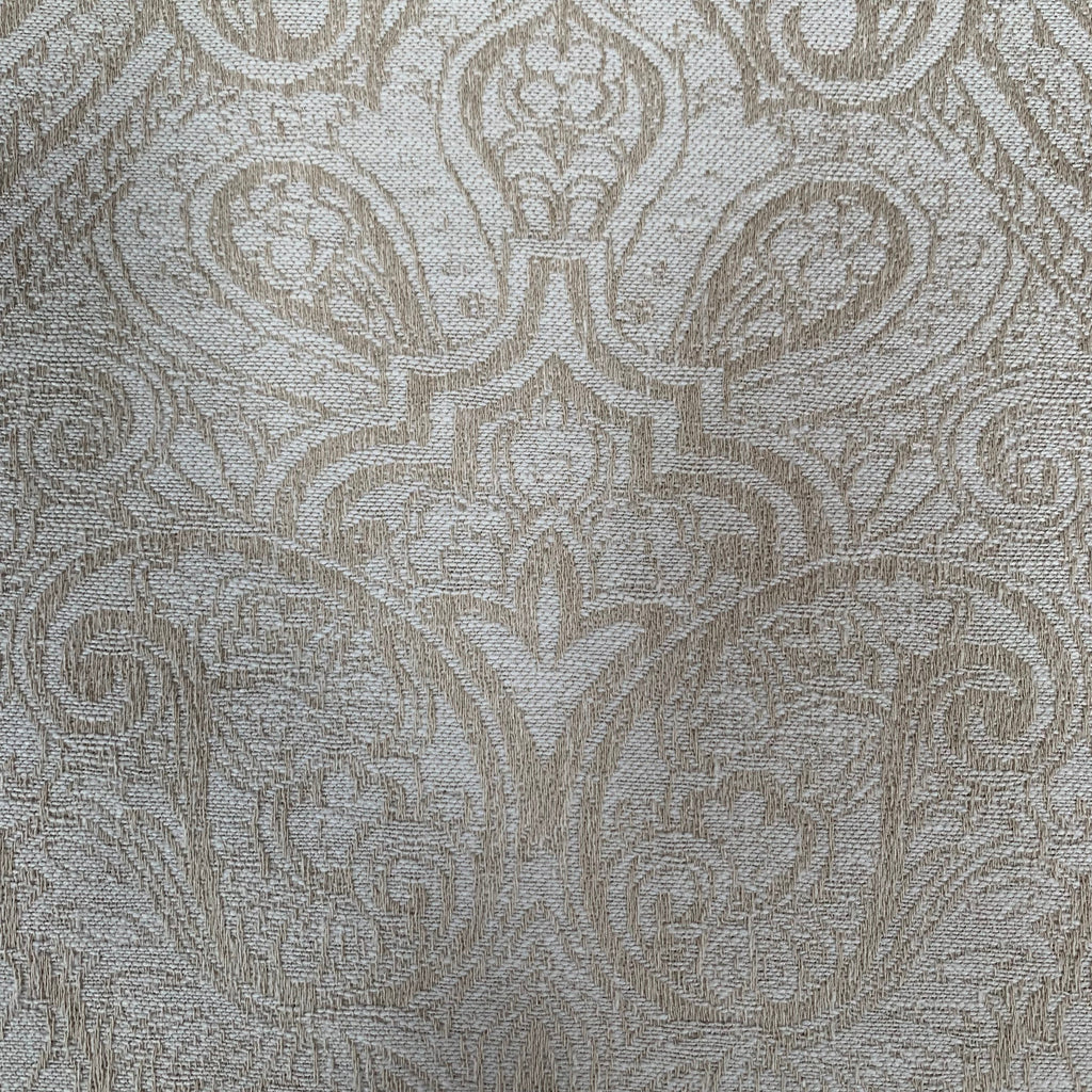 Woven Jacquard Curtain Fabric iLiv 3.8 Metres Etta Ivory Upholstery Cushion6