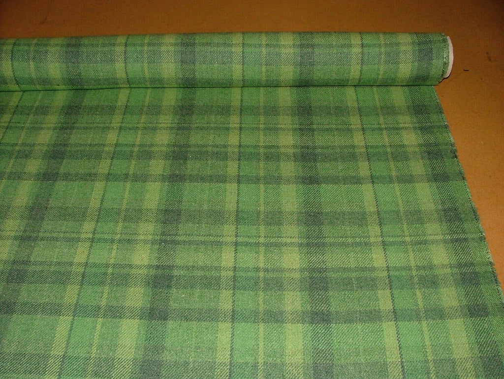 Hunter Highland Wool Blend Tartan Check Upholstery Grade Curtain Cushion Fabric