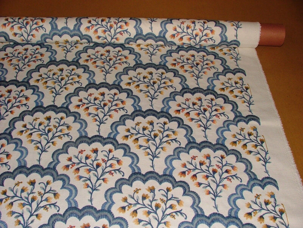 1.7 Metres Aquarius Batik Embroidered Fabric Curtain Upholstery Cushion