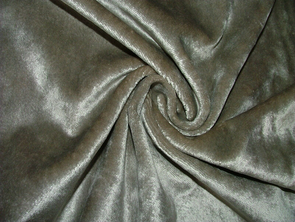 9 Metres Romo Black Clay Velvet Fabric Curtain Upholstery Cushion RRP £1368.00