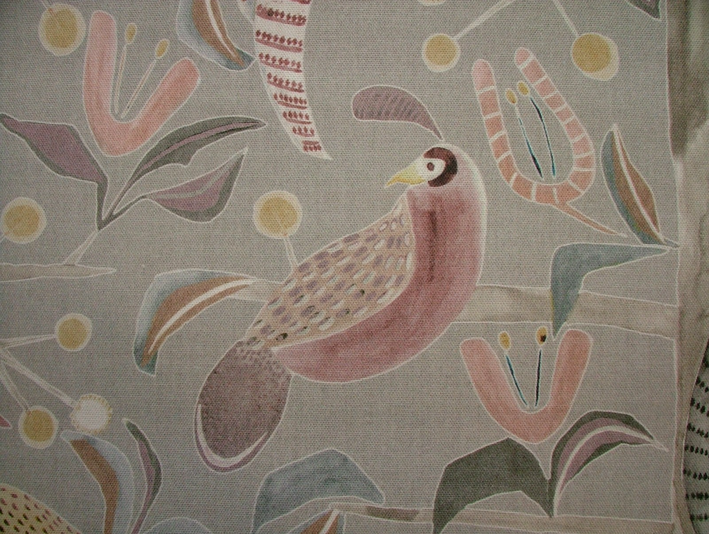 Voyage Maison Cotton Fabric Upholstery Cushion Curtain LOSSIE GRANITE  15 Metres7