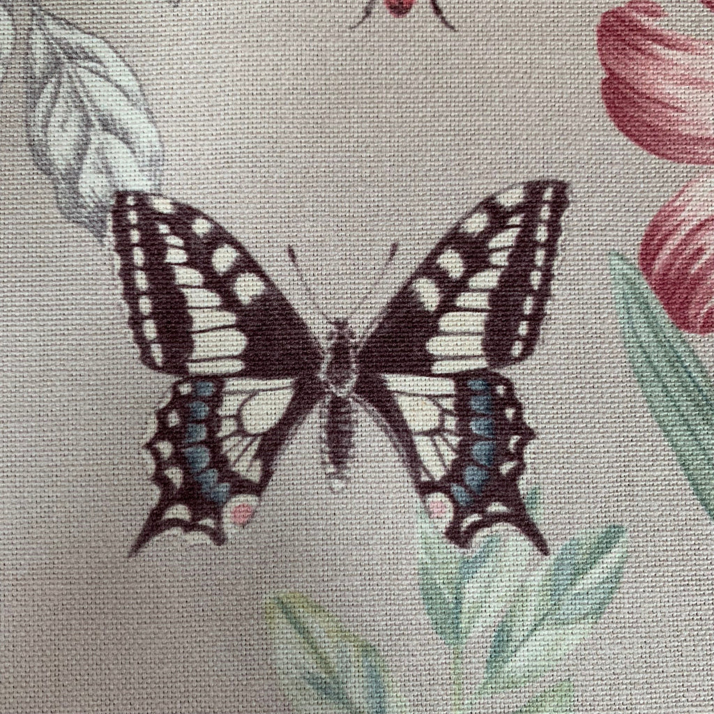 iLiv Cotton Curtain Fabric 3.8 Metres Observatory Orchid Upholstery Cushion7