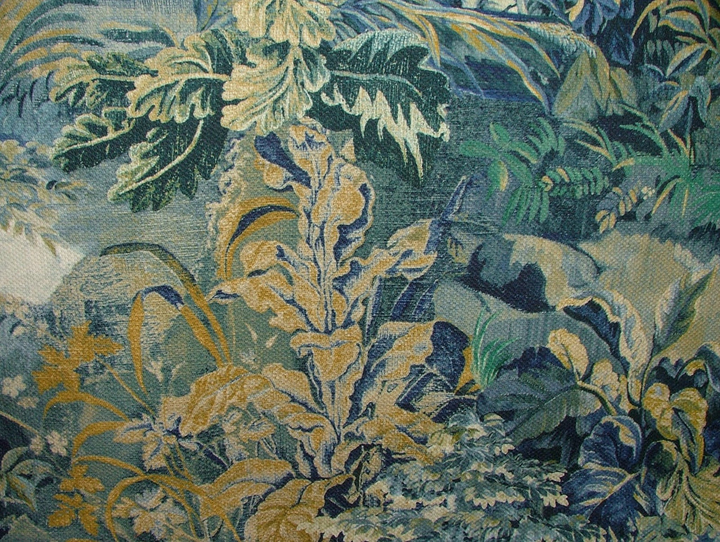 1 Metre iLiv Elysian Delft Thick Woven Cotton Curtain Upholstery Fabric7