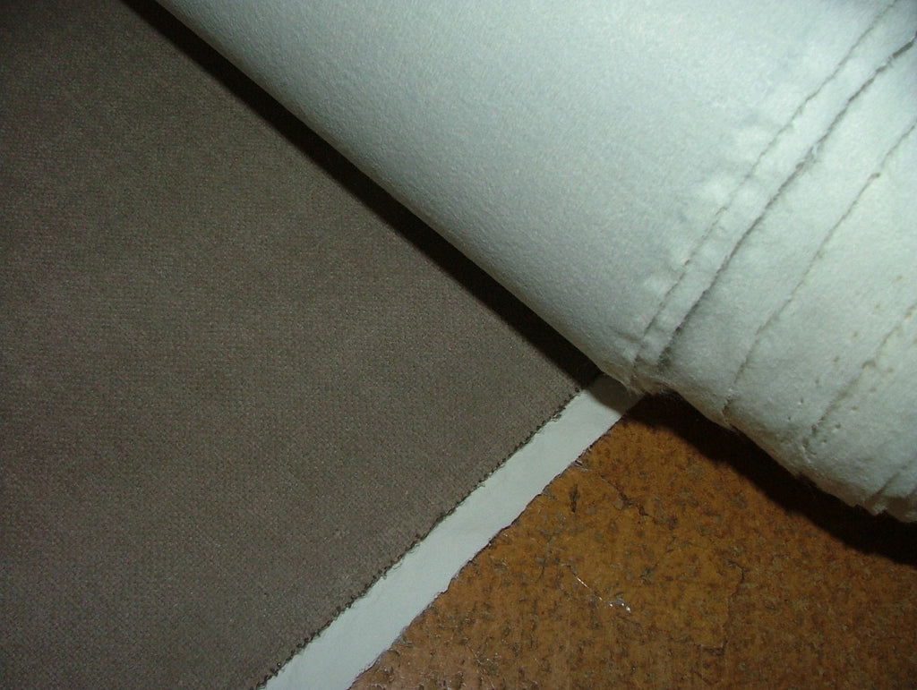 Romo Upholstery Chenille Fabric Cushion CAPPUCINO Flame Retardant 4.6 Metres1