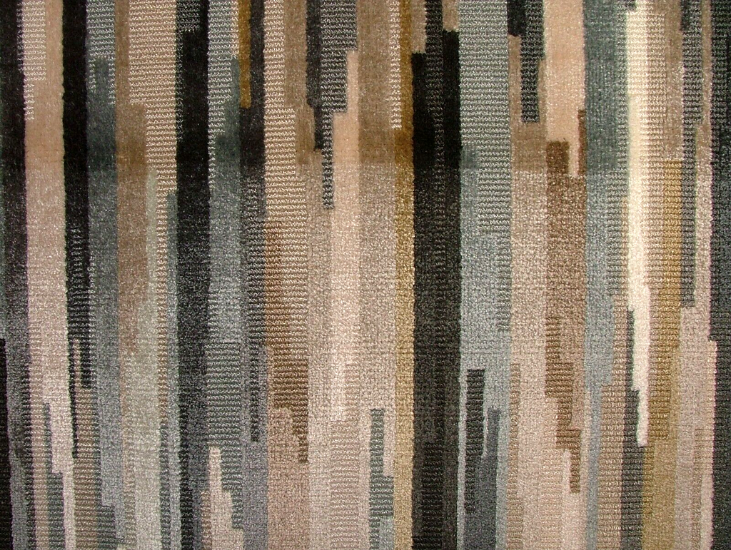 70cm Romo Benito Gunmetal Velvet Fabric Upholstery Cushion Curtain RRP £99.40