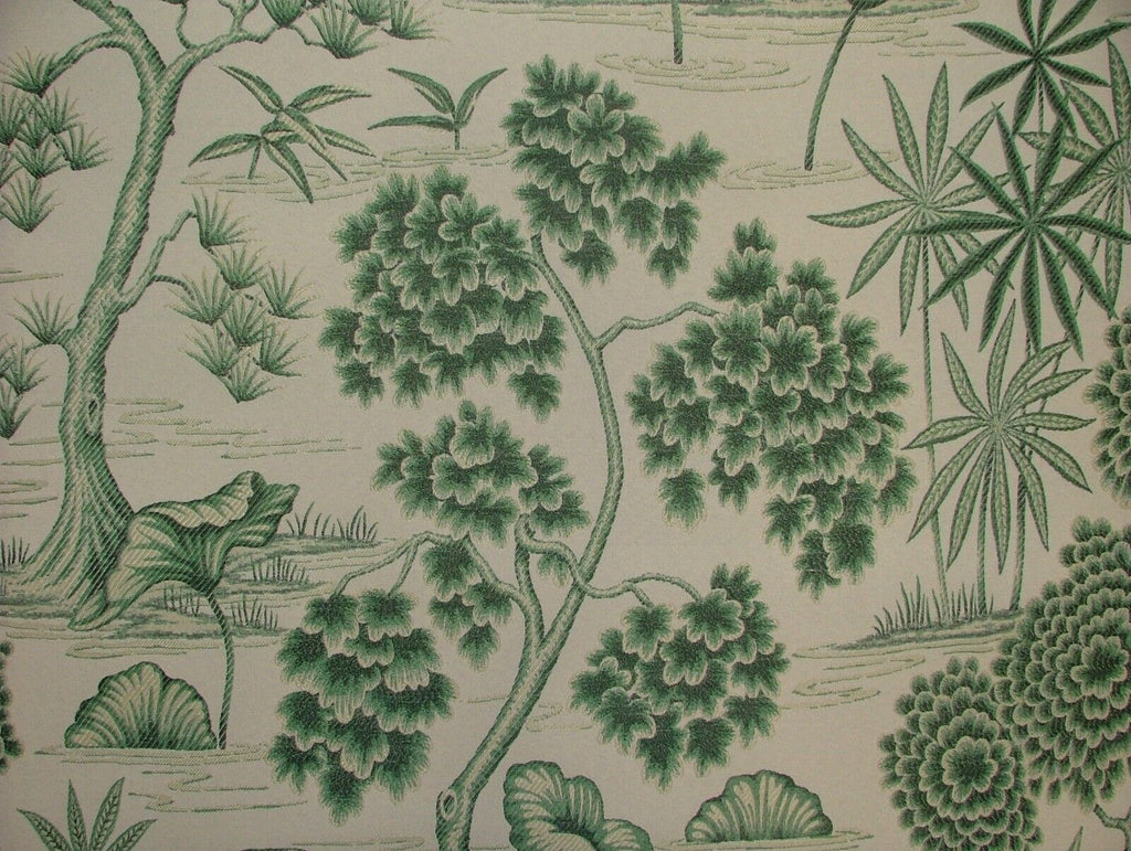 3 Metres iLiv Porcelaine Evergreen Jacquard Fabric Cushion Curtain Upholstery