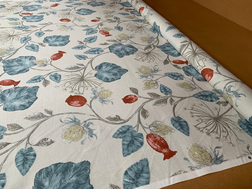 2,7 Metri iLiv Parchment Wedgewood Cotone Tessuto Per Tendaggi E Cuscini2