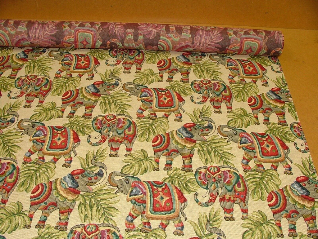 "Animal Tapestry" Designer Fabric Ideal For Upholstery Curtains Cushions Throws