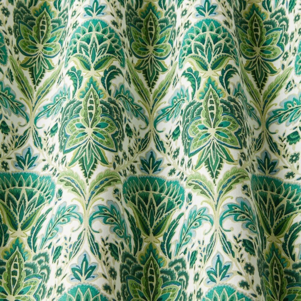 2.2 Metre iLiv Rhapsody Absinthe 100% Cotton Fabric Cushion Curtain Upholstery