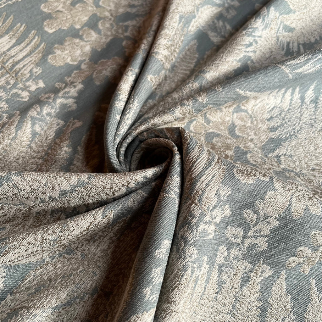 0.9 Metres Woodland Walk Denim Jacquard Fabric Upholstery Cushion Curtain7