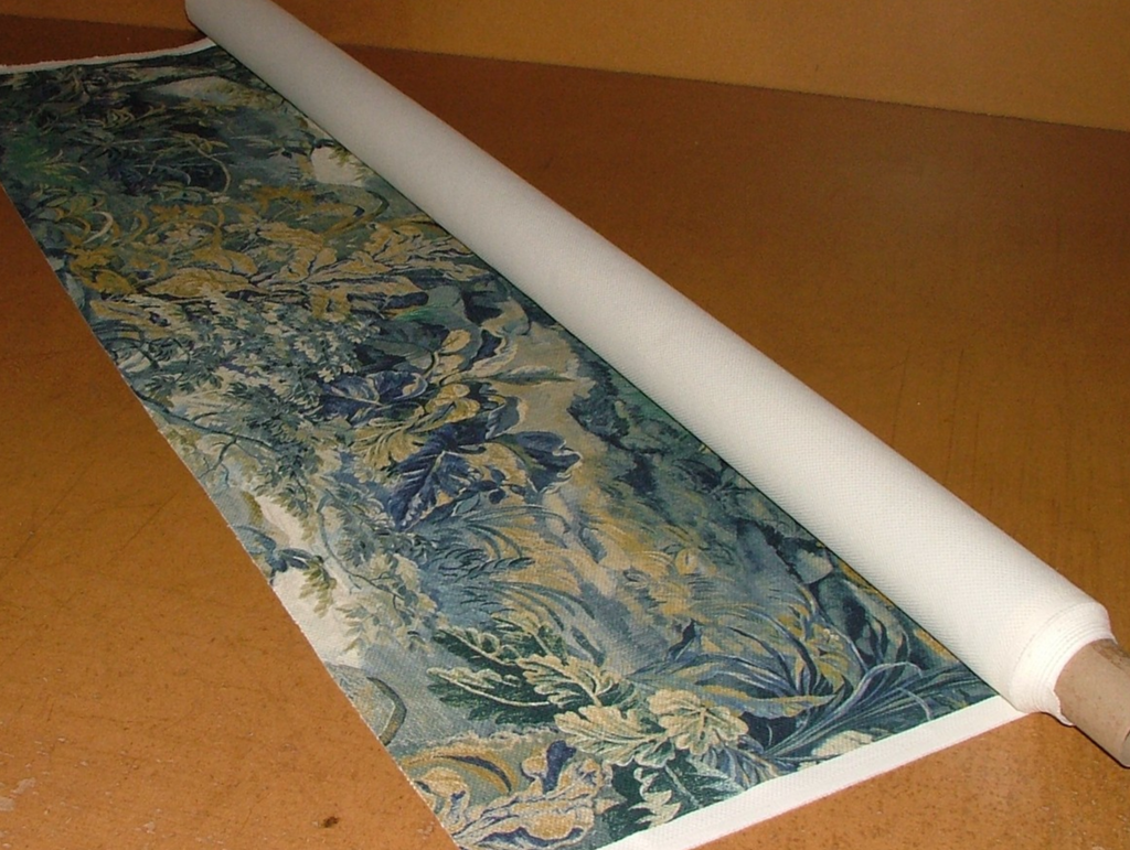 1 Metre iLiv Elysian Delft Thick Woven Cotton Curtain Upholstery Fabric5