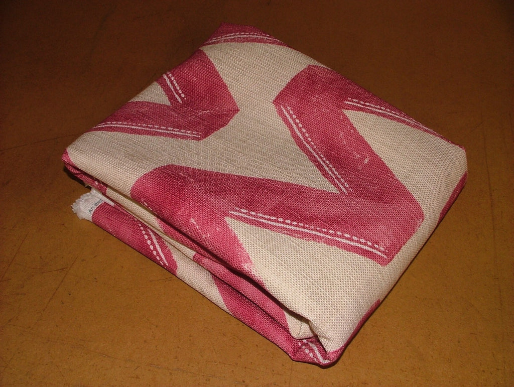 2 Metres Zigana Granita Linen Blend ZigZag Fabric - Curtain Upholstery Cushion10