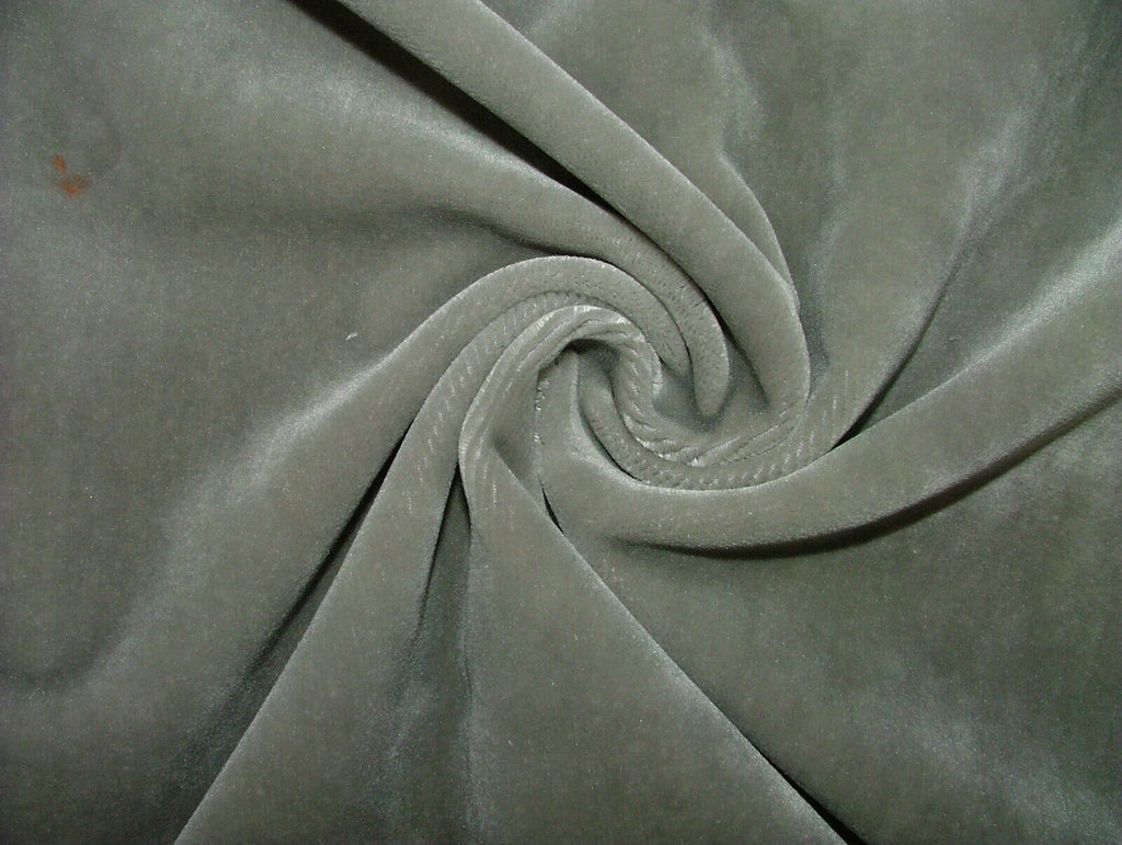 10 Metres Romo Dove Grey Velvet Fabric Curtain Upholstery Cushion RRP £1145.00