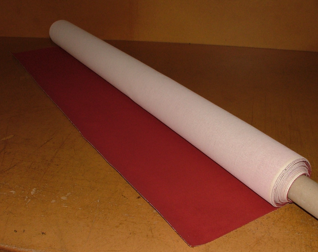 Faux Suede Upholstery Fabric Romo Brick - Flame Retardant - 12.8 Metres0