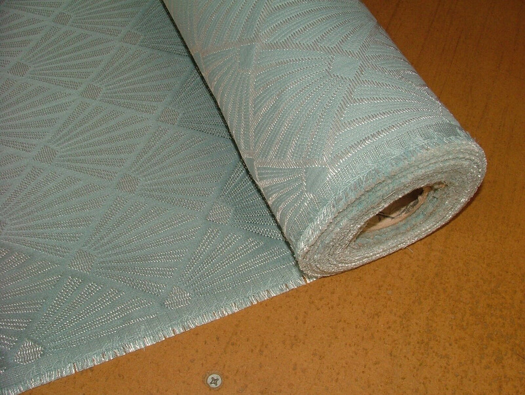 20 Metre Art Deco Fan Spa Jacquard Fabric Curtain Upholstery Cushion RRP £760.00