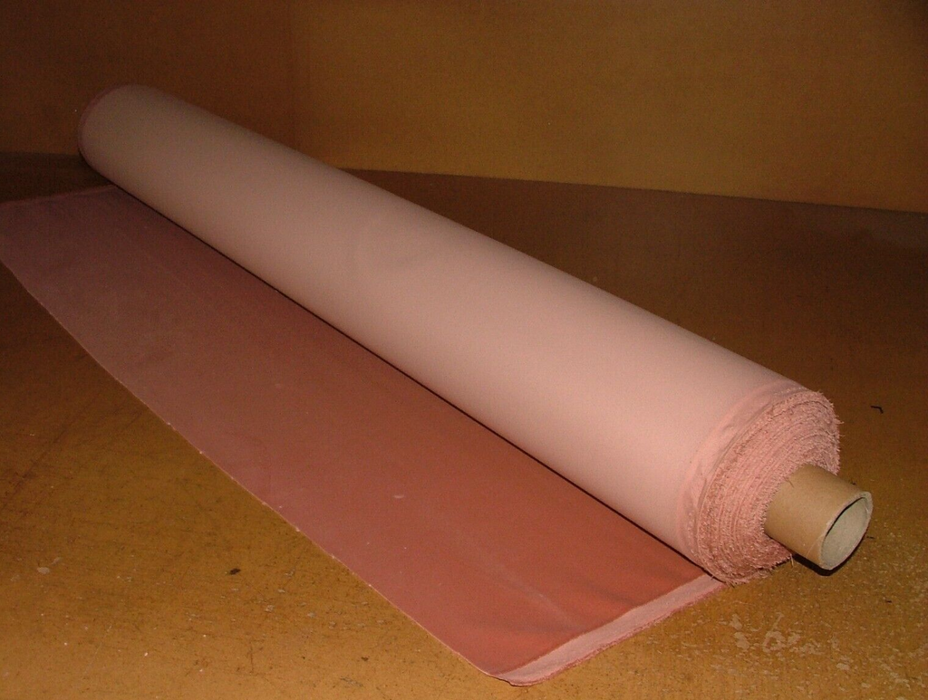 10 Metres Romo Powder Room Pink Velvet Fabric Curtain Upholstery RRP £1250.001