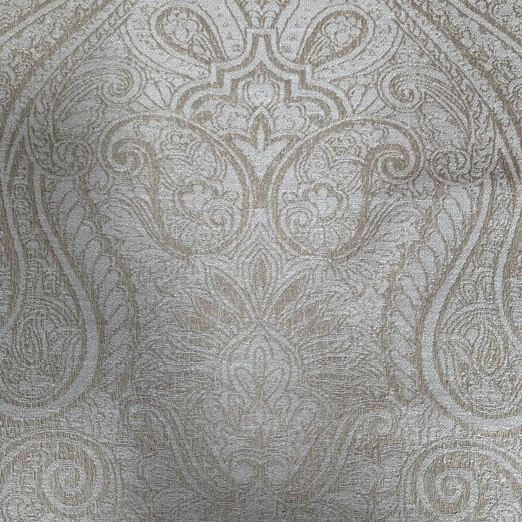 Woven Jacquard Curtain Fabric iLiv 3.8 Metres Etta Ivory Upholstery Cushion5